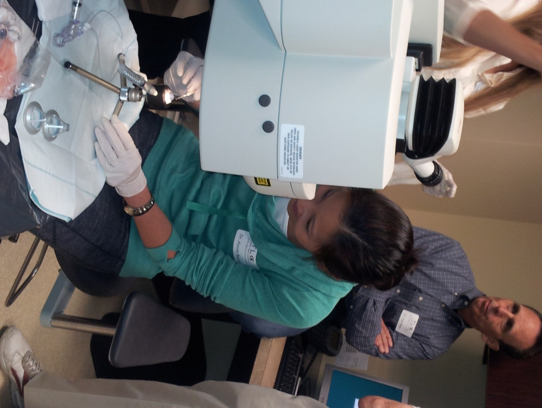 TLC Lasik Pig Eye Dissection 5 Eye Department